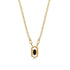 Marquise Black Diamond Geometrical Necklace - Aleena No. 7 image 1