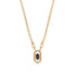 Marquise Sapphire Geometrical Necklace - Aleena No. 13