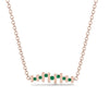 Bars Emerald Necklace - Mercy No. 5