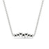 Bars Black Diamond Necklace - Mercy No. 9