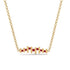 Bars Ruby Necklace - Mercy No. 10