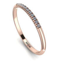 Half Eternity Band With Diamond - Ayla No. 2 image 1