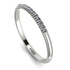 Half Eternity Band With Diamond - Ayla No. 3
