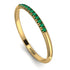 Half Eternity Band With Emerald - Ayla No. 4