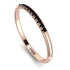 Half Eternity Band With Black Diamond - Ayla No. 8 image 1
