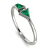 Geometrical Arrow Emerald Ring - Gracie No. 21