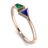 Geometrical Arrow Emerald Ring - Gracie No. 29