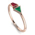 Geometrical Arrow Ruby Ring - Gracie No. 50