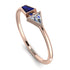 Geometrical Arrow Sapphire Ring - Gracie No. 62