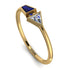 Geometrical Arrow Sapphire Ring - Gracie No. 61