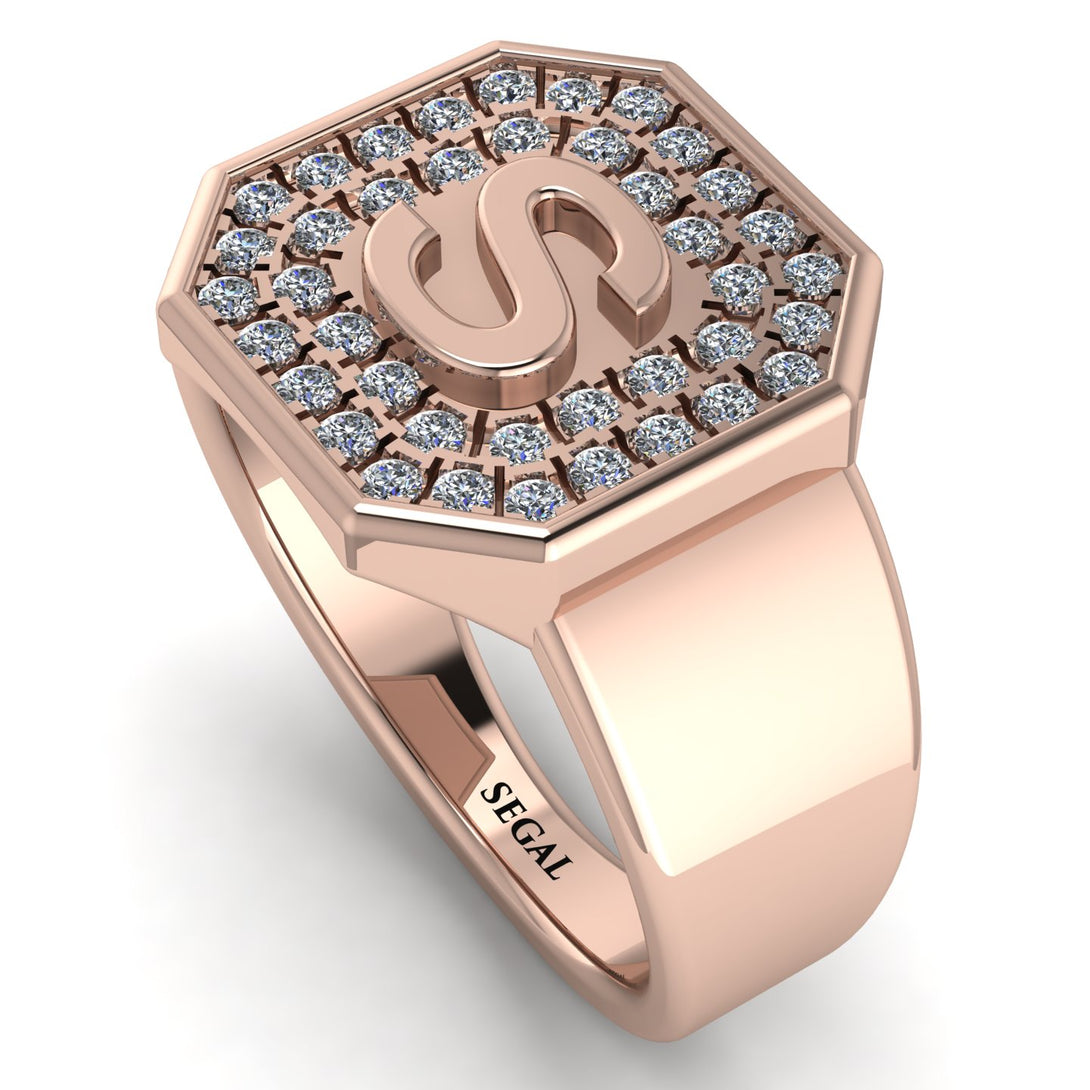 Personalized Signature Diamond Ring - Emersyn No. 2