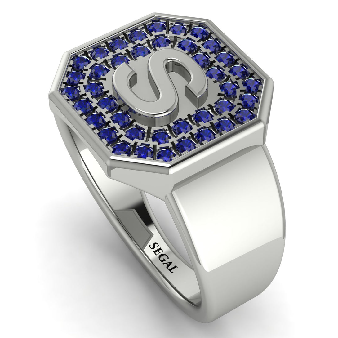 Personalized Signature Sapphire Ring - Emersyn No. 15