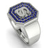 Personalized Signature Sapphire Ring - Emersyn No. 15