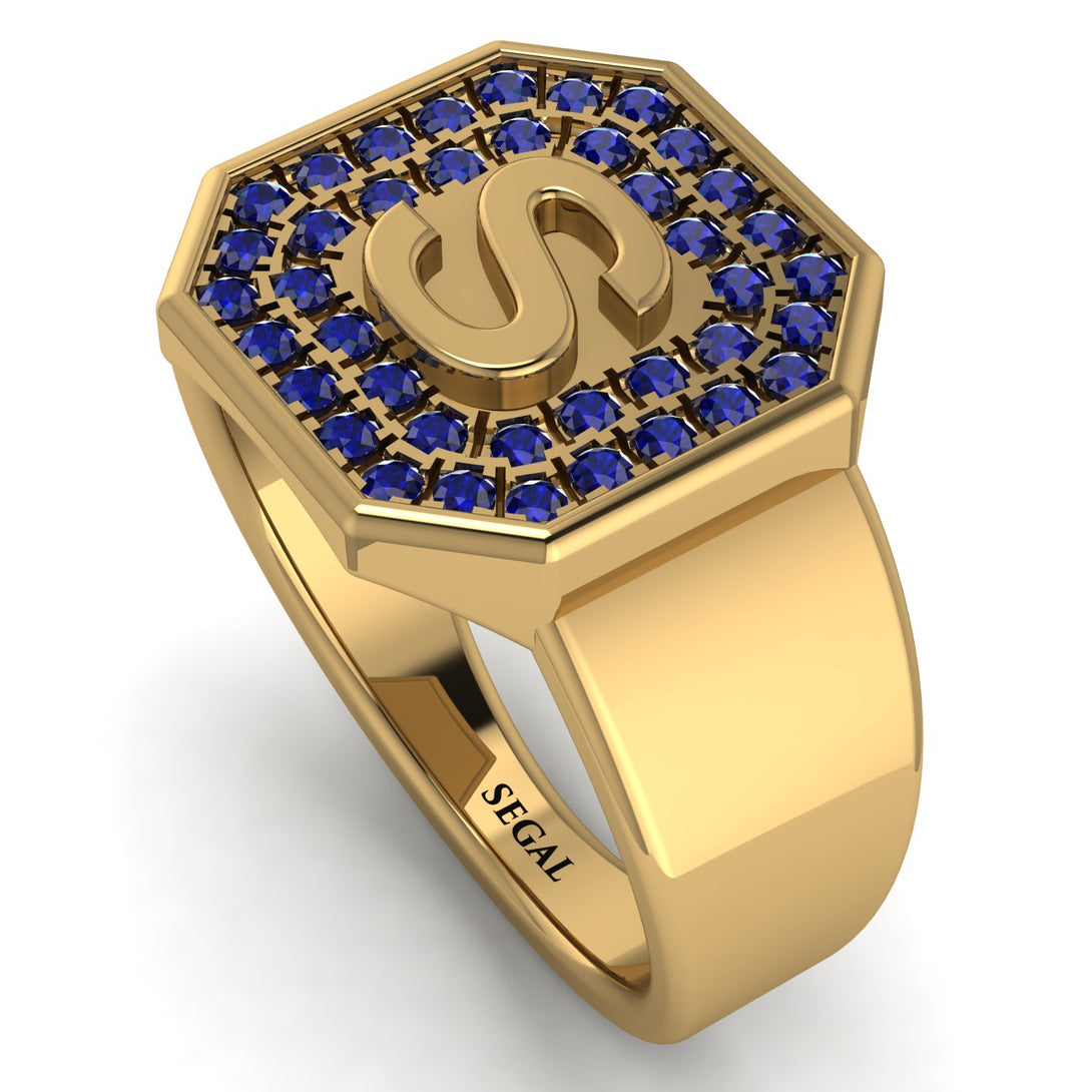 Personalized Signature Sapphire Ring - Emersyn No. 13