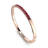 Thin Eternity Ruby Band - Daisy No. 11 image 1