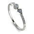Minimalist Geometric Diamond Ring - Kimberly No. 3 image 1