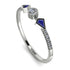Minimalist Geometric Diamond Ring - Kimberly No. 15 image 1