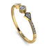 Minimalist Geometric Diamond Ring - Kimberly No. 1 image 1