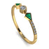 Minimalist Geometric Diamond Ring - Kimberly No. 4 image 1