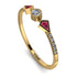 Minimalist Geometric Diamond Ring - Kimberly No. 10 image 1
