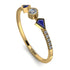 Minimalist Geometric Diamond Ring - Kimberly No. 13 image 1