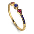 Minimalist Geometric Sapphire Ring - Kimberly No. 70 image 1