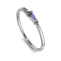 Thin Baguette Diamond Ring - Julianna No. 3 image 1