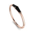 Thin Baguette Black Diamond Ring - Julianna No. 8