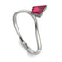Kite Stepcut Ruby Ring - Leila No. 12