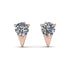 Triangle Diamond Earrings - Aisha No. 2