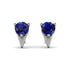 Triangle Sapphire Earrings - Aisha No. 15