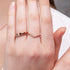 Open Bezel Ruby Ring - Khloe No. 11 image 8