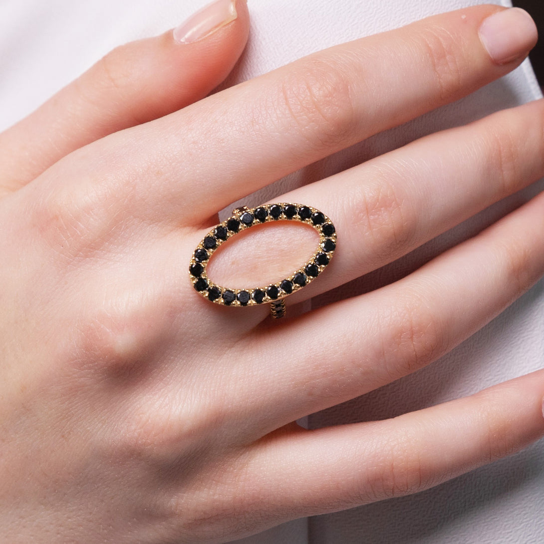 Oval Diamond Ring - Aubree No. 1