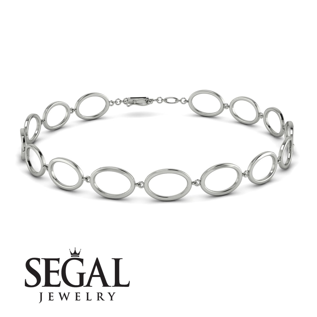 Oval Gold Bracelet - Myah No. 3