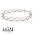 Oval Gold Bracelet - Myah No. 2