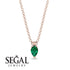 Pear Emerald Pendant - Logan No. 5