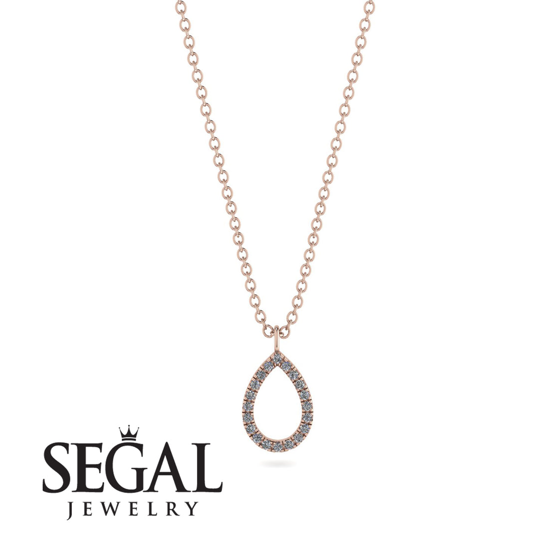 Pear Diamond Necklace - Amina No. 2