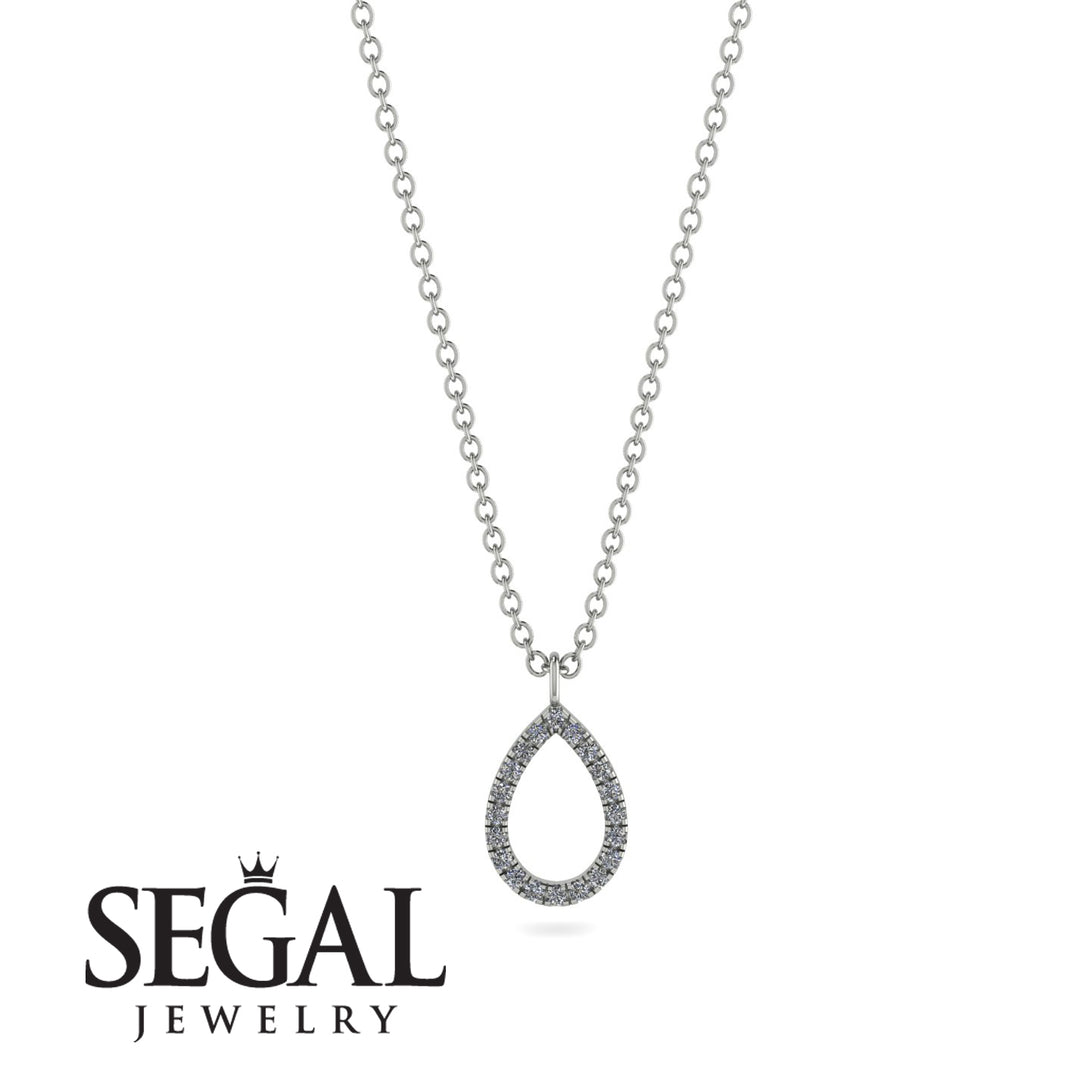 Pear Diamond Necklace - Amina No. 3