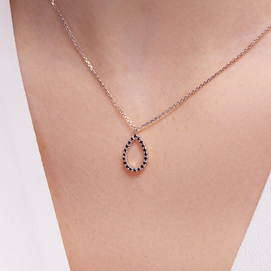 Pear Diamond Necklace - Amina No. 3