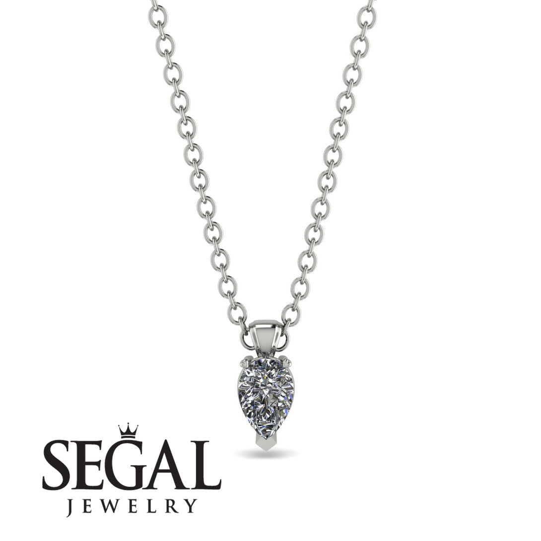 Pear Diamond Pendant - Logan No. 3