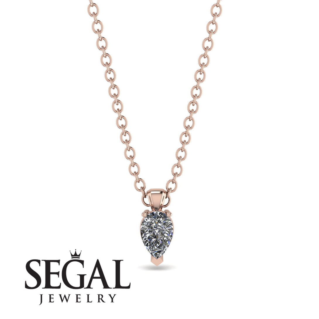Pear Diamond Pendant - Logan No. 2