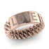 Personalized Diamond Chain Ring - Lucia No. 2