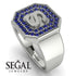 Personalized Signature Sapphire Ring - Emersyn No. 15