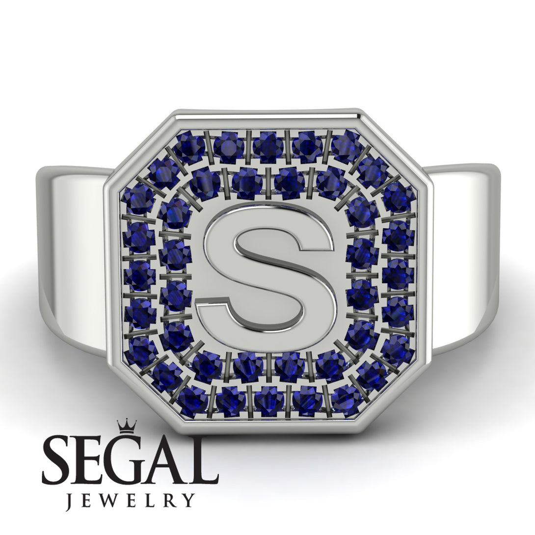 Personalized Signature Sapphire Ring - Emersyn No. 15