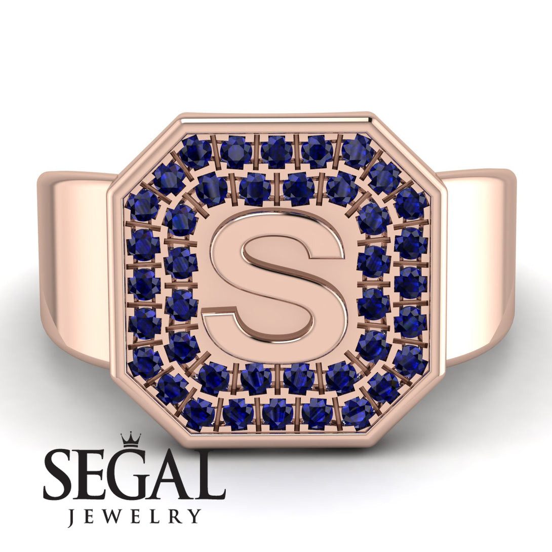Personalized Signature Sapphire Ring - Emersyn No. 14