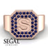 Personalized Signature Sapphire Ring - Emersyn No. 14