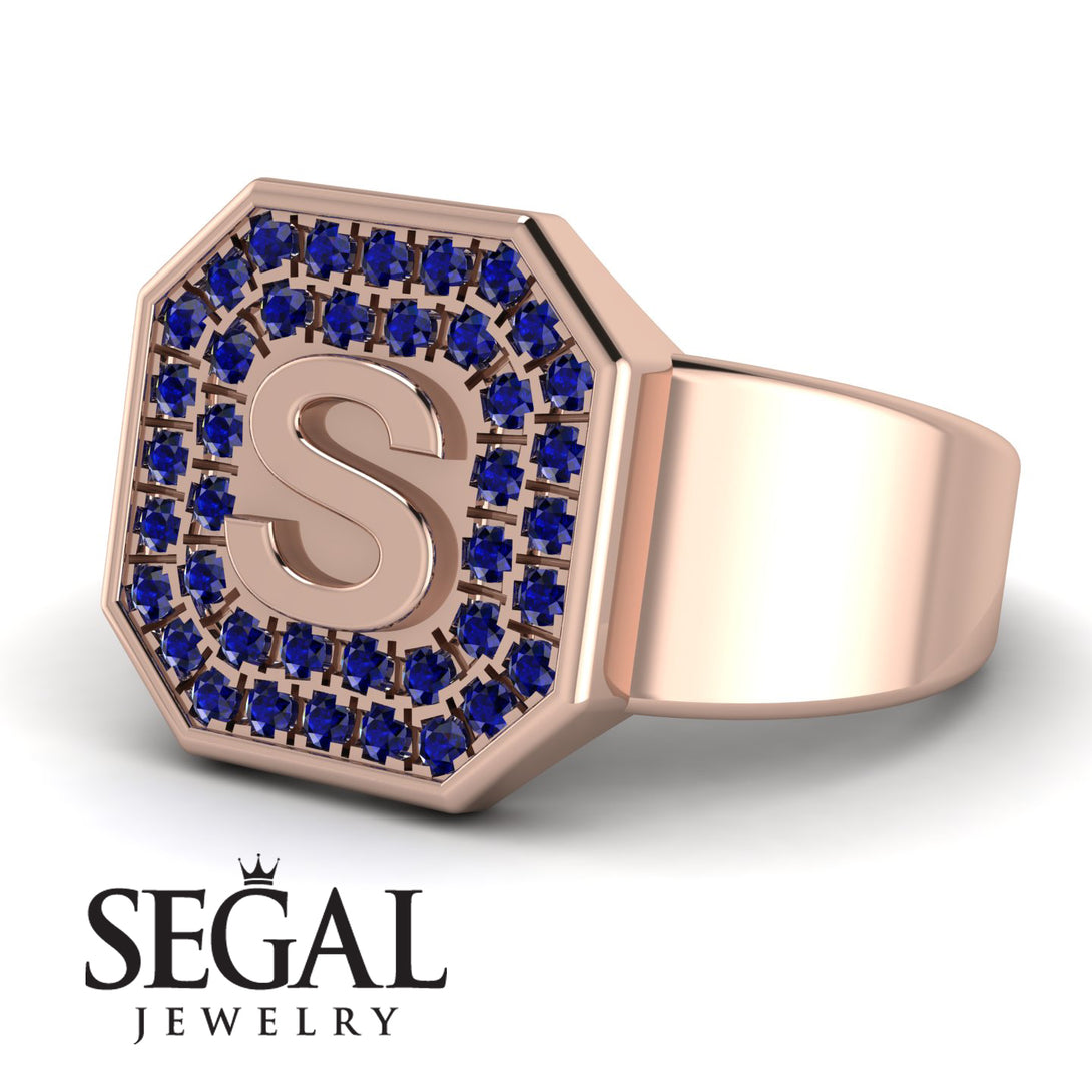 Personalized Signature Sapphire Ring - Emersyn No. 14