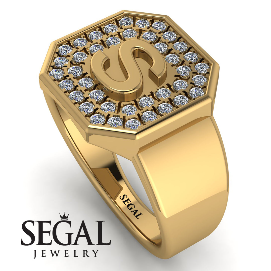 Personalized Signature Diamond Ring - Emersyn No. 1
