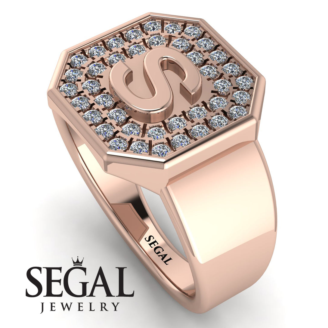 Personalized Signature Diamond Ring - Emersyn No. 2