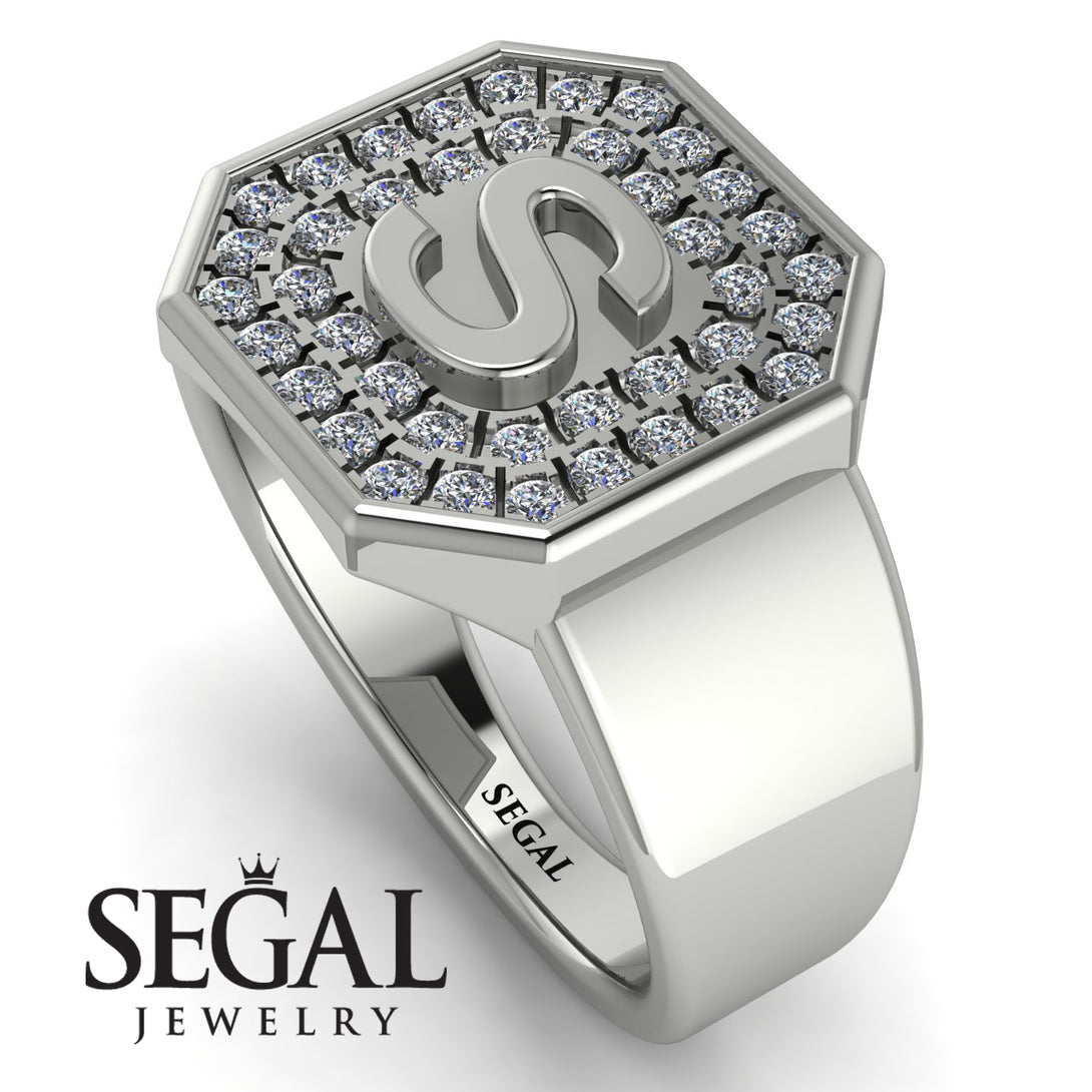 Personalized Signature Diamond Ring - Emersyn No. 3